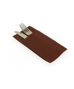 Χαρτοπετσέτα airlaid φάκελος 40αρα καφέ 600τεμ