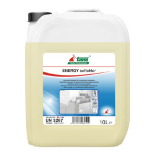 Energy Softchlor Υγρό απορρυπαντικό με χλώριο για πλυντήρια πιάτων-ποτηριών 17lt