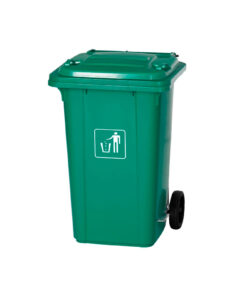 Κάδος απορριμμάτων με ρόδες και πετάλ 100lt