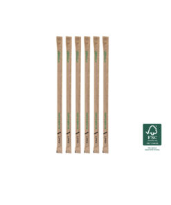 Καλαμάκι χάρτινο ντυμένο 5x210 500τεμ