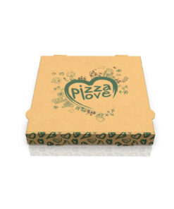 Κουτί πίτσας craft 26x26 100τεμ