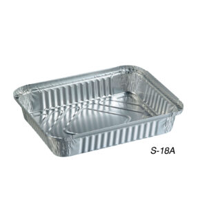 Σκεύος αλουμινίου S18A μερίδα κοτόπουλο 100τεμ