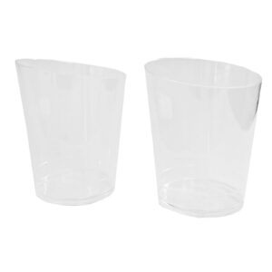 Πλαστικό σκεύος ζαχαροπλαστείου ασύμετρο 60ml