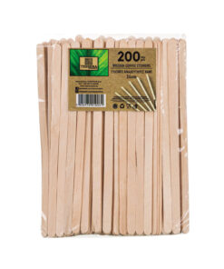 Ξύλινος αναδευτήρας καφε 14cm 200τεμ