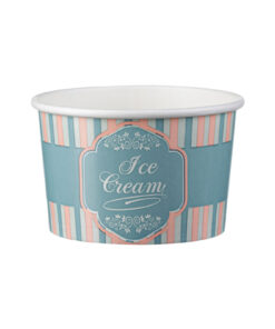 Μπώλ παγωτού χάρτινο 8oz 50τεμ