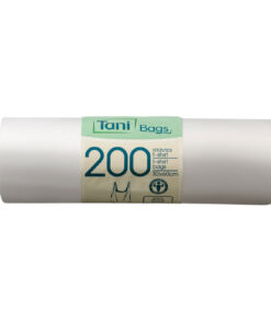 Τσάντα νάυλον ρολάκι διάφανη 60cm 200τεμ