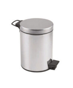 Χαρτοδοχείο inox με πενταλ 12lt