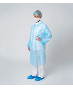 Σετ επίσκεψης μιας χρήσης Ρόμπα,Μάσκα,Σκούφος, Ποδονάρια